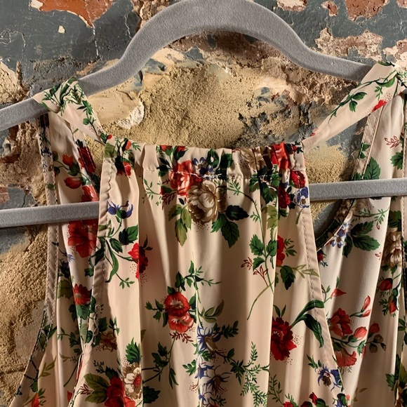 Strappy Summer Tank Floral Brunch Dress - Picture 5 of 6